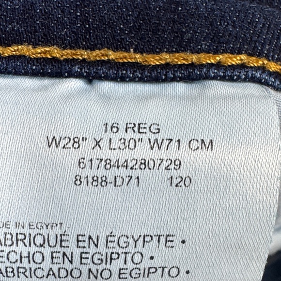 Levi's 511 Performance Slim Dark Blue Denim Jeans - Picture 7 of 10